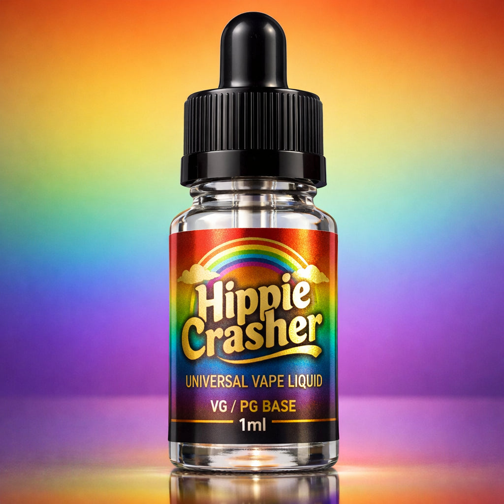 Hippie Crasher Universal Vape Liquid (2ml) - Premium THC Vape