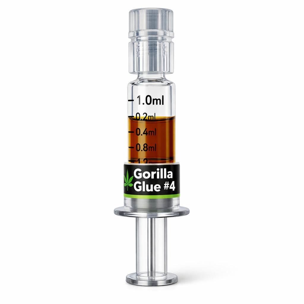 Gorilla Glue #4 Syringe Liquid (1ml) - Premium THC Vape