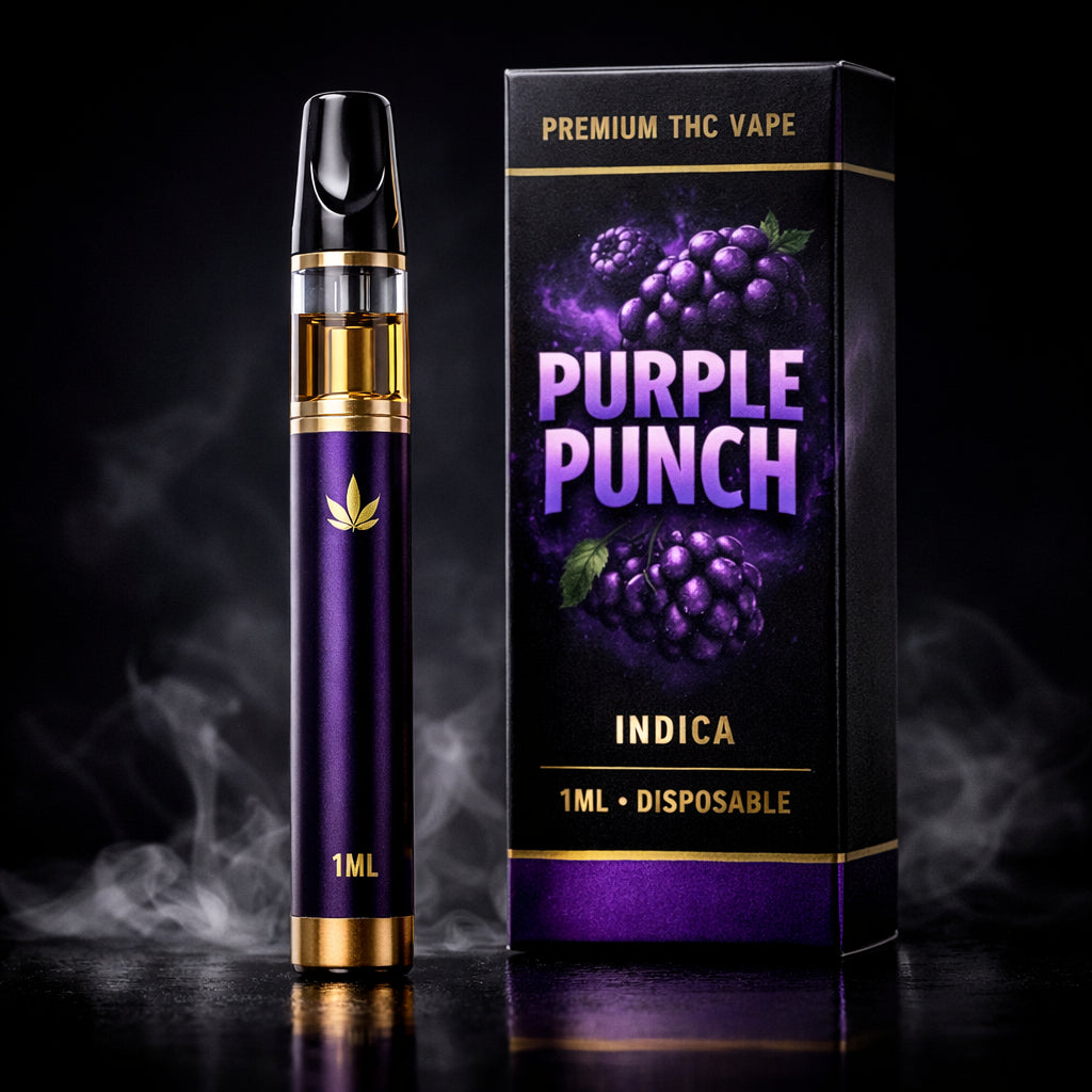 Purple Punch Universal Vape Liquid (2ml) - Premium THC Vape