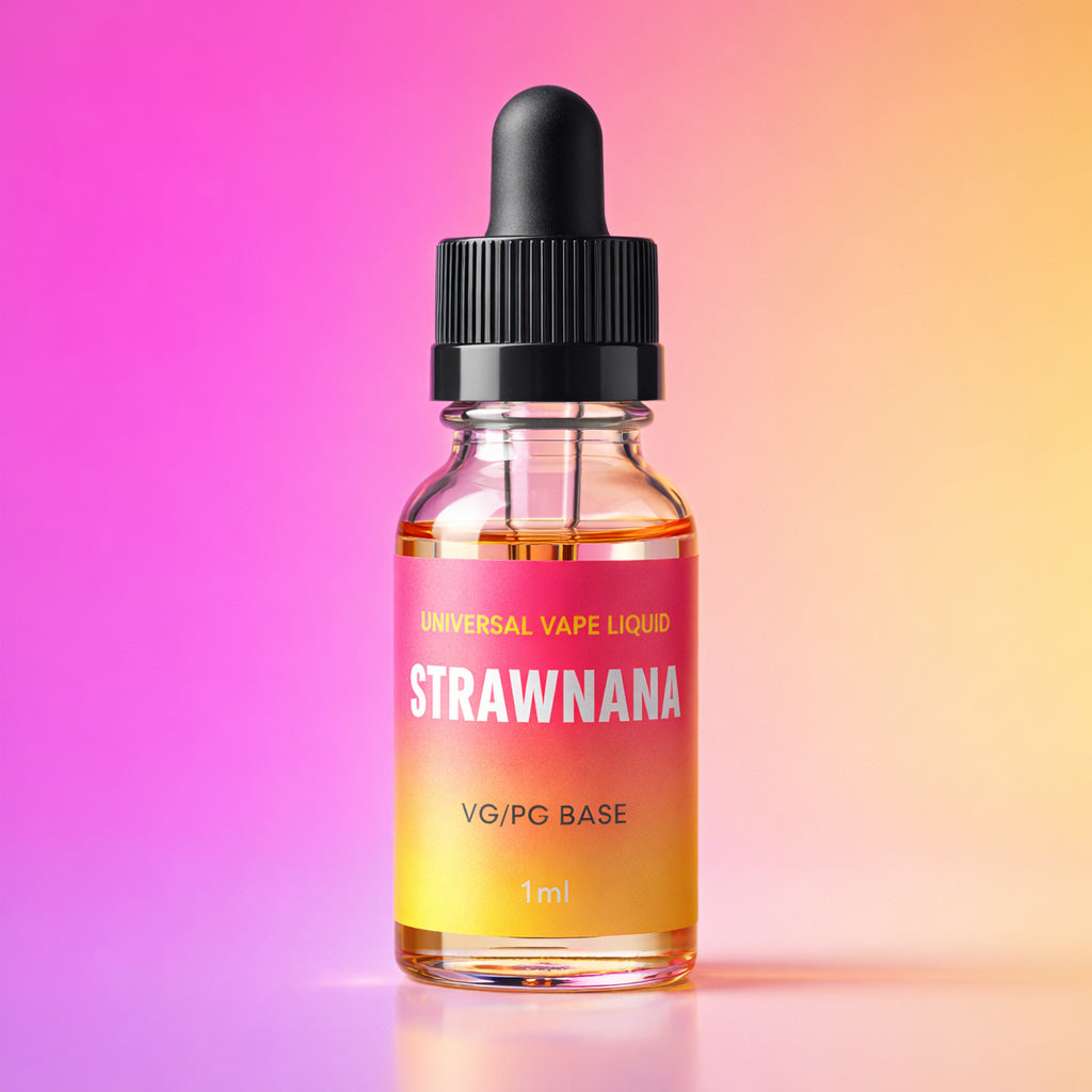 Strawnana Universal Vape Liquid (2ml) - Premium THC Vape