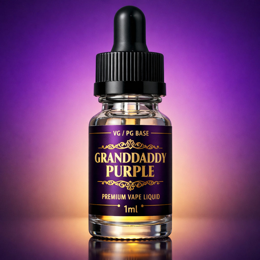 Granddaddy Purple Universal Vape Liquid (2ml) - Premium THC Vape