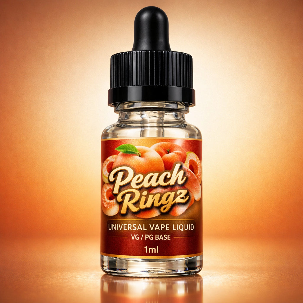 Peach Ringz Universal Vape Liquid (2ml) - Premium THC Vape