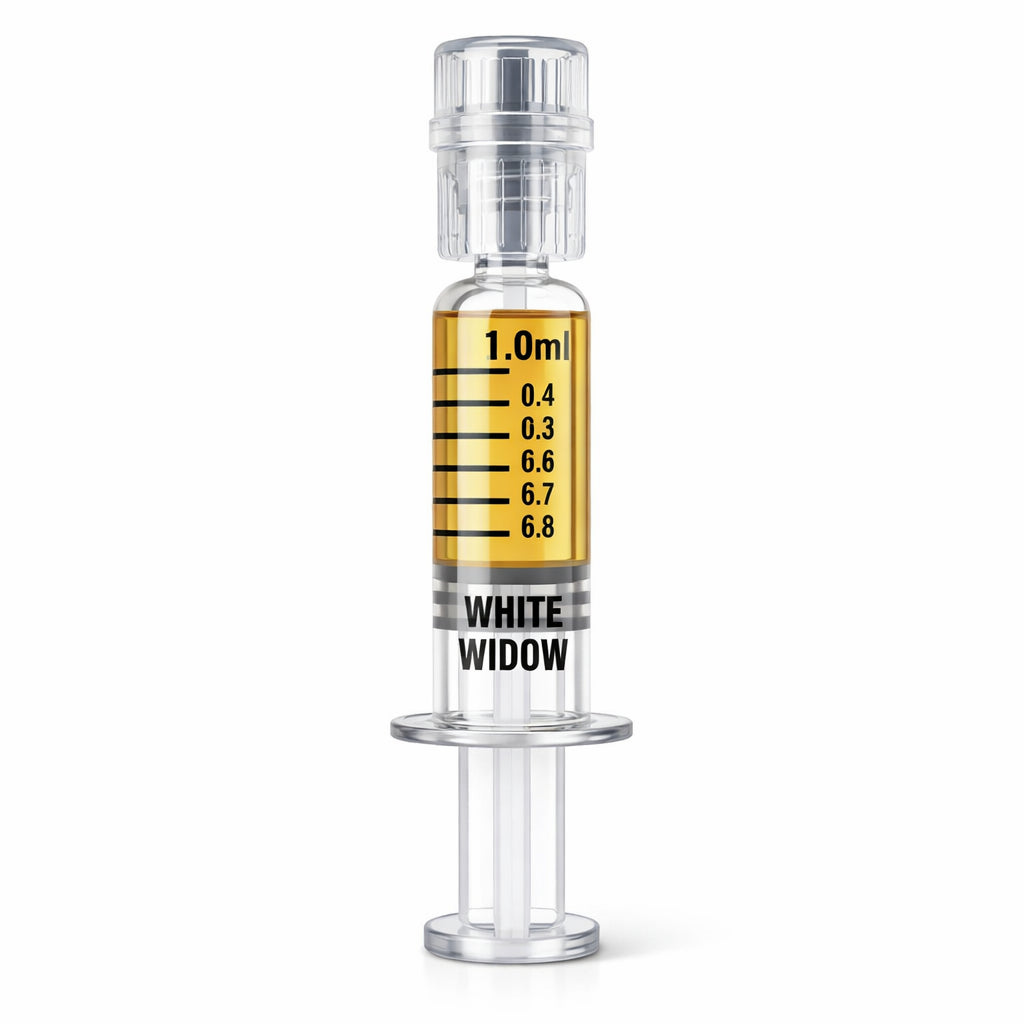 White Widow Syringe Liquid (1ml) - Premium THC Vape
