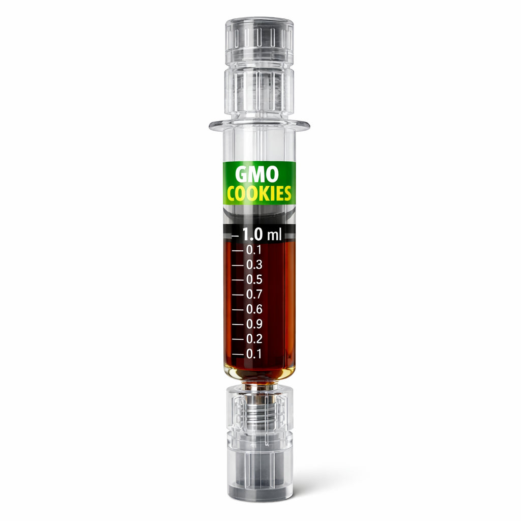 GMO Cookies Syringe Liquid (1ml) - Premium THC Vape