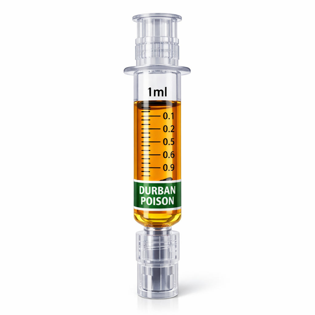 Durban Poison Syringe Liquid (1ml) - Premium THC Vape