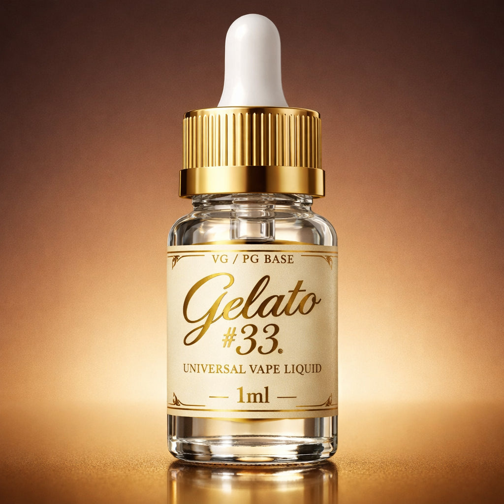Gelato #33 Universal Vape Liquid (2ml) - Premium THC Vape